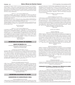 Di&aacute;rio Oficial do Distrito Federal