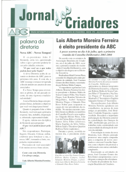 Edi&ccedil;&atilde;o N&ordm; 8 - Associa&ccedil;&atilde;o Brasileira de Criadores