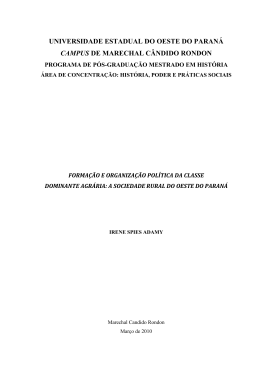 Forma&ccedil;&atilde;o e organiza&ccedil;&atilde;o pol&iacute;tica da classe dominante