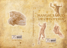 Apresenta&ccedil;&atilde;o - Sociedade Brasileira de Ortopedia e Traumatologia