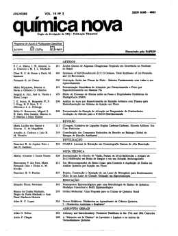 qu&iacute;mica nova