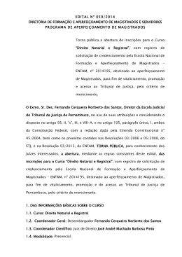 edital - TJPE - Tribunal de Justiça de Pernambuco
