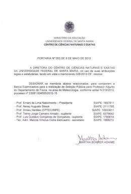 &Aacute;rea: Meteorologia