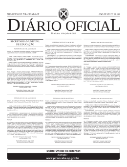 acesse: - Prefeitura de Piracicaba