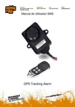 GPS Tracking Alarm