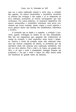 meu ver, a única explicação natural e`, neste caso, a evolução das