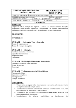 BIO04817_Biologia I para Engenharia Ambiental