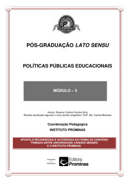 p&oacute;s-gradua&ccedil;&atilde;o lato sensu - WEJ - Consultoria e Ensino Pedag&oacute;gico