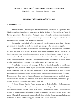 ESCOLA ESTADUAL GET&Uacute;LIO VARGAS &ndash; ENSINO