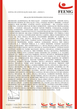 EDITAL DE CONVOCA&Ccedil;&Atilde;O AGEL 2013 &ndash; ANEXO 1.