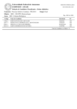 Biol&oacute;gicas - Comvest