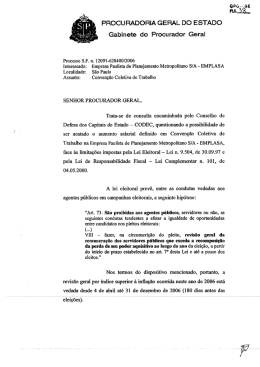 Parecer da PGE, de 04/12/2006