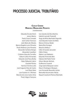 PROCESSO JUDICIAL TRIBUT&Aacute;RIO