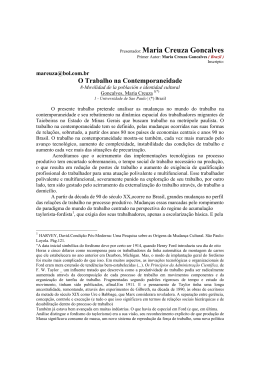 Presentador: Maria Creuza Goncalves