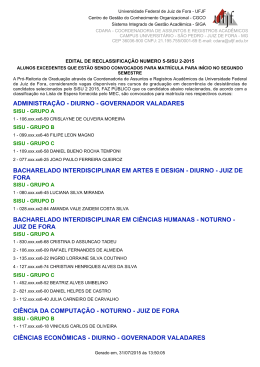 Edital de Reclassifica&ccedil;&atilde;o