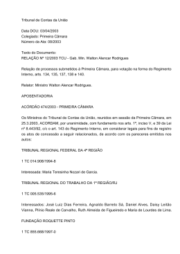 relação nº 12/2003