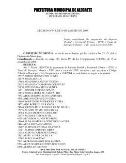 PREFEITURA MUNICIPAL DE ALEGRETE