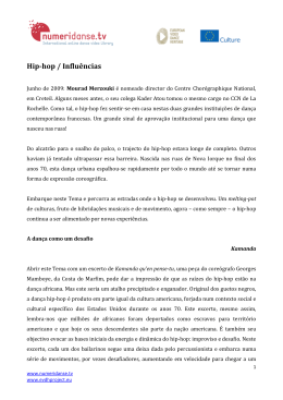 Hip-hop / Influ&ecirc;ncias