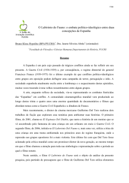 O Labirinto do Fauno: o embate pol&iacute;tico-ideol&oacute;gico entre