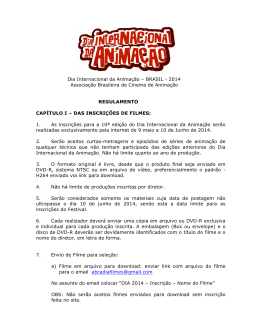 Regulamento - Associação Brasileira de Cinema de Animação