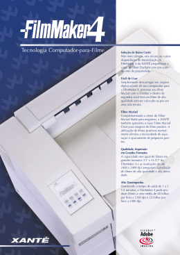 Xant&eacute; Film Maker 4 - prismablanco.com.br