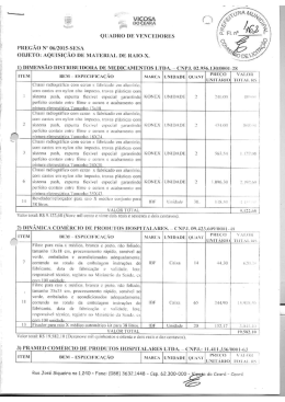 quadro de vencedores pp 06-2015-sesa