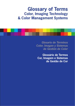 Gloss&aacute;rio de Termos - RGN Refacciones graficas del Norte