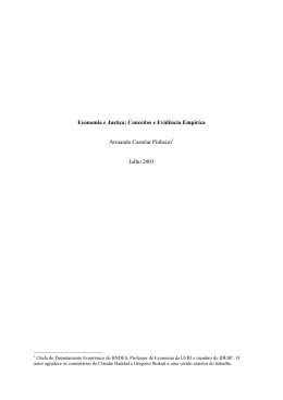 Economia e Justi&ccedil;a - Instituto de Estudos do Trabalho e Sociedade