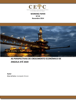As Perspectivas de Crescimento Econ&oacute;mico de Angola at&eacute;