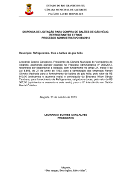 Dispensa 088/2013 - Câmara Municipal de Alegrete
