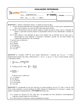 caderno de questões