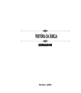 História da Igreja - jesusparaomundo.com.br