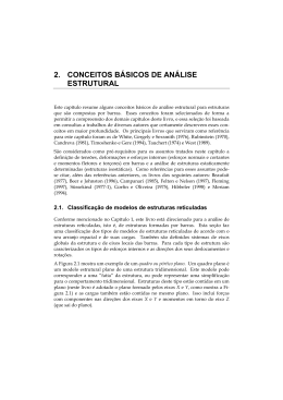 2. CONCEITOS BÁSICOS DE ANÁLISE ESTRUTURAL