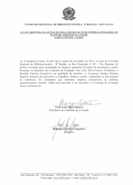 &Aacute;s 14 (quatorze) horas. do dia vinte e quatro de novembro de 2015