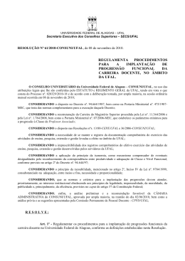 resolu&ccedil;&atilde;o n&ordm; 61/2010-consuni/ufal