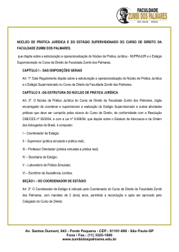 Aos mestres, com respeito - Universidade Zumbi dos Palmares