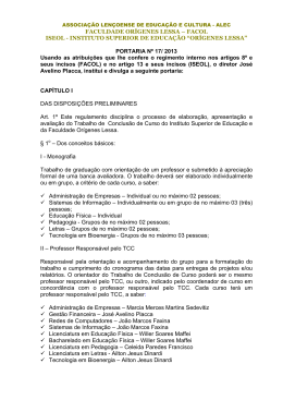 Portaria TCC 17-2013