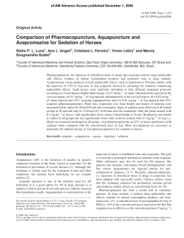 Comparison of Pharmacopuncture, Aquapuncture and