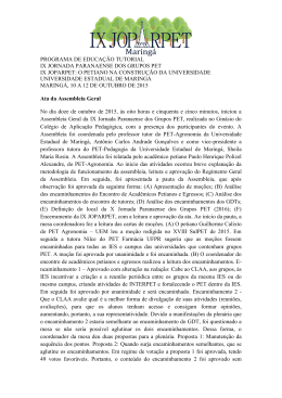 programa de educa&ccedil;&atilde;o tutorial ix jornada paranaense dos