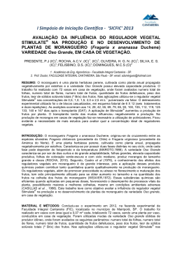 I Simp&oacute;sio de Inicia&ccedil;&atilde;o Cient&iacute;fica