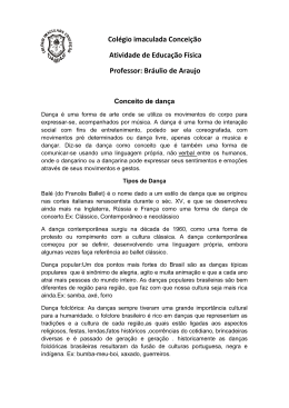 Dan&ccedil;a - Col&eacute;gio Imaculada Concei&ccedil;&atilde;o