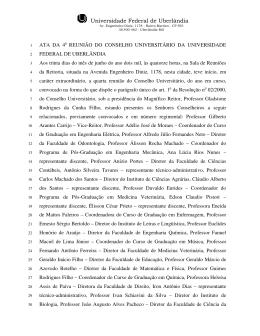 2000 - 4&ordf; Reuni&atilde;o - Universidade Federal de Uberl&acirc;ndia