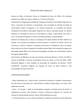 Ant&oacute;nio J&uacute;lio Limpo Trigueiros, SJ