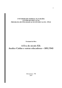 Favianni da Silva - Centro de Educa&ccedil;&atilde;o