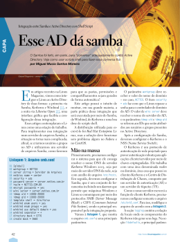 Esse AD dá samba - Linux Magazine Online