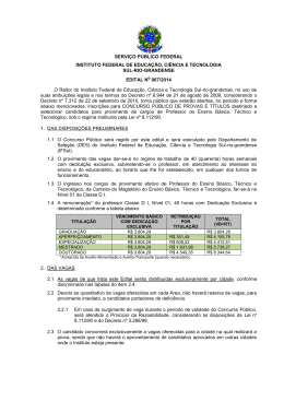 Visualizar - CONCURSOS IFSul