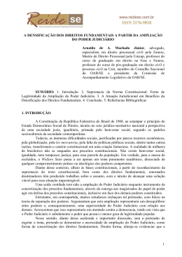 JURISDI&Ccedil;&Atilde;O CONSTITUCIONAL E TEORIA DA