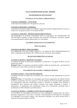 CONVEN&Ccedil;&Atilde;O COLETIVA DE TRABALHO 2009/2010