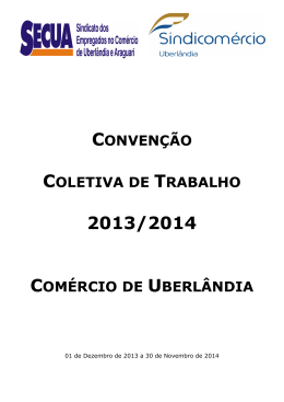 Conven&ccedil;&atilde;o Coletiva de trabalho