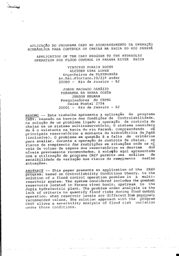 aplica&ccedil;&atilde;o do programa caev no acompanhamento